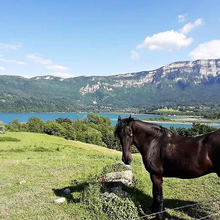 Luxury tent Bulle Texas - Luxe Et - Vue Aiguebelette Novalaise