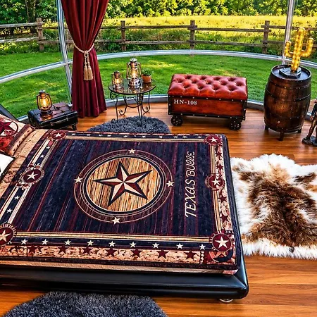 Luksusowy namiot Bulle Texas - Luxe Et - Vue Aiguebelette